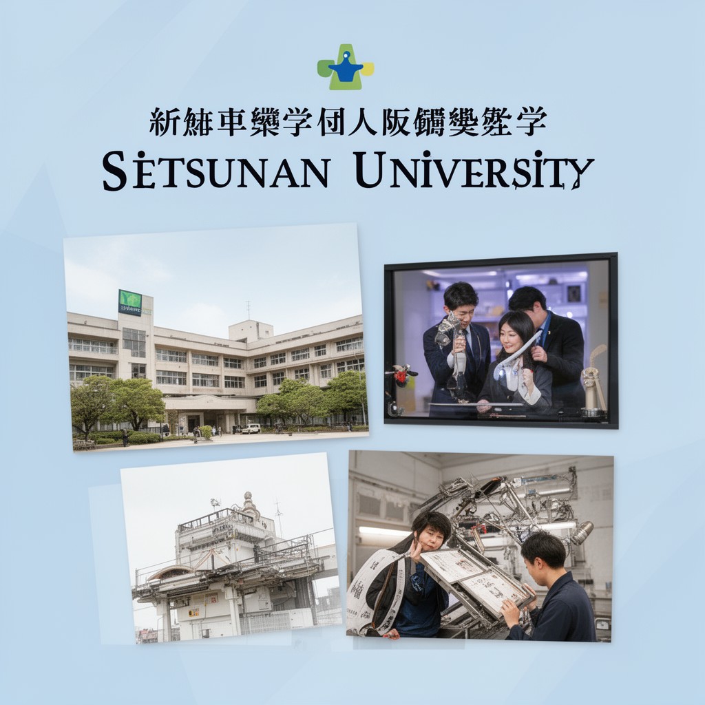 AI-generated illustration of Setsunan University