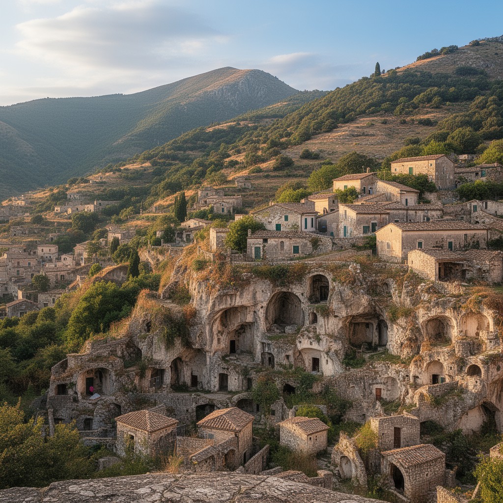AI-generated illustration of Basilicata