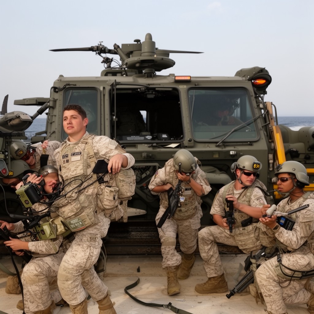 AI-generated illustration of 26th Marine Expeditionary Unit