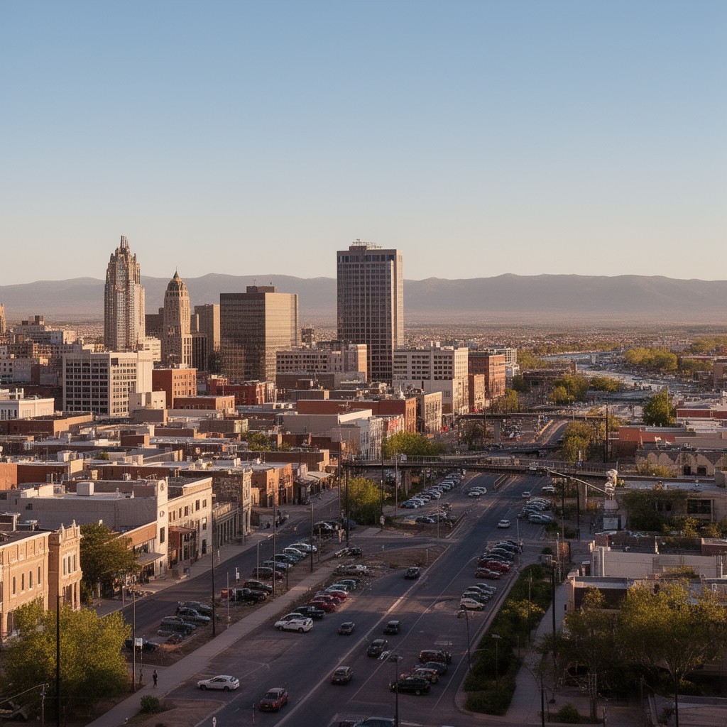 AI-generated illustration of City of Pueblo