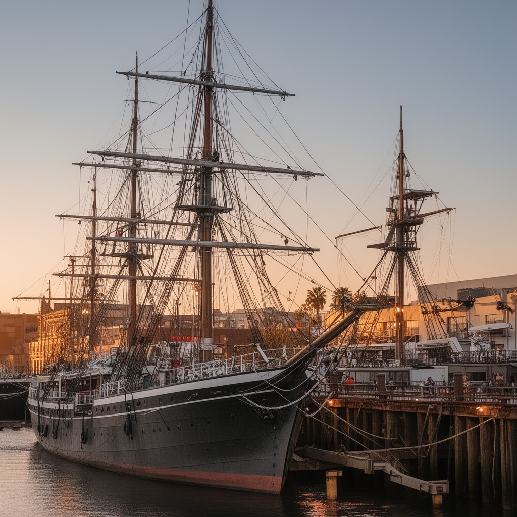 AI-generated illustration of Balclutha