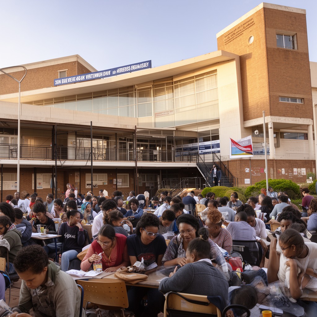 AI-generated illustration of University of Johannesburg