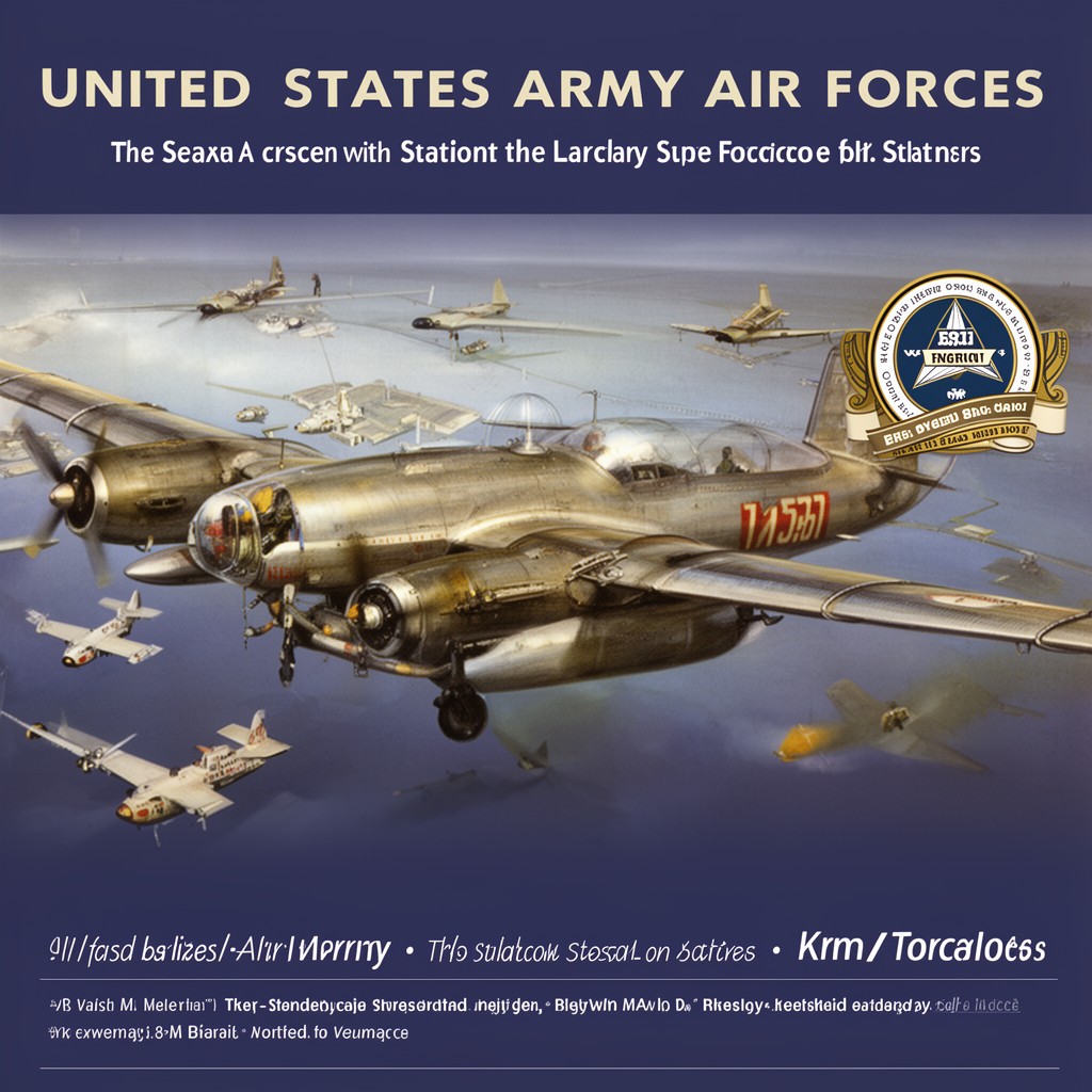 AI-generated illustration of United States Army Air Forces