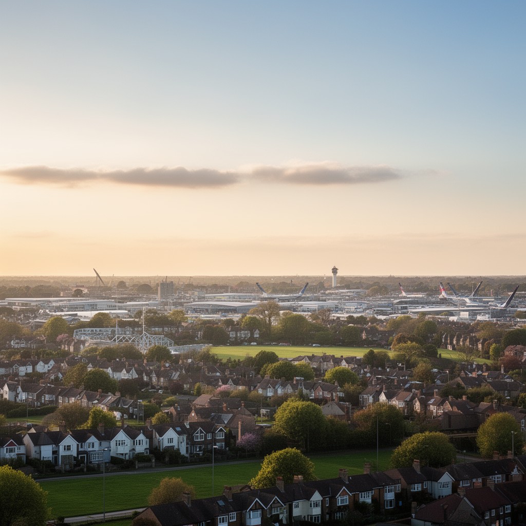 AI-generated illustration of Hillingdon