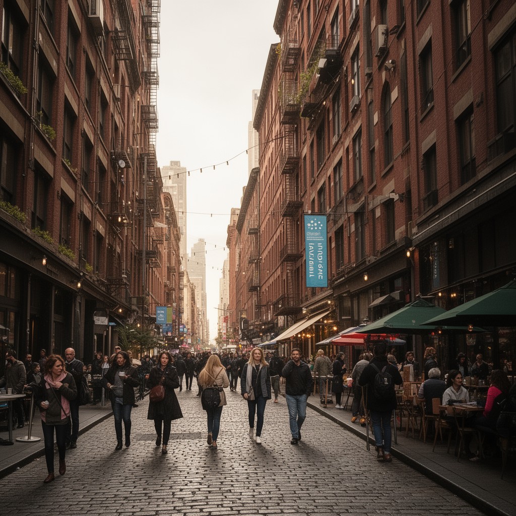 AI-generated illustration of Tribeca