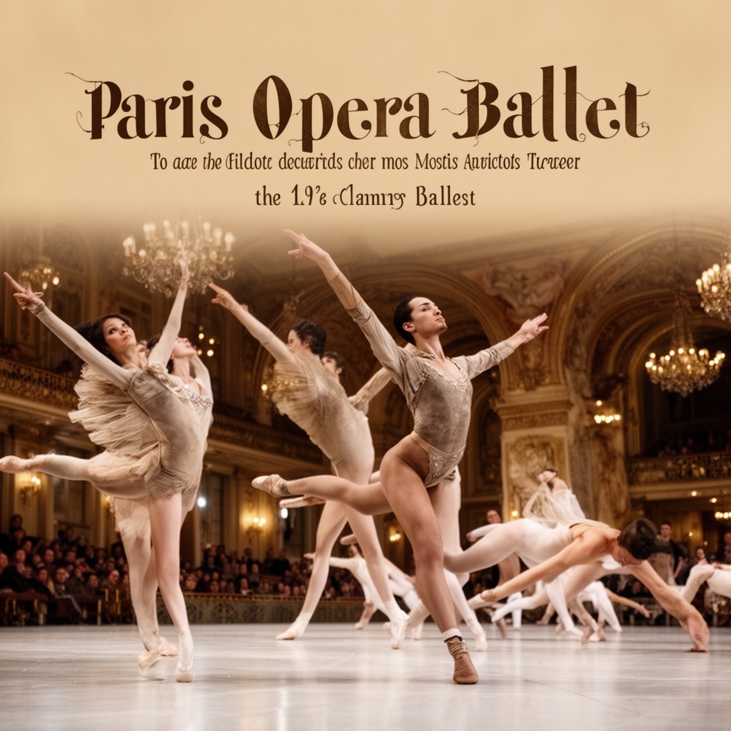 AI-generated illustration of Paris Opera Ballet