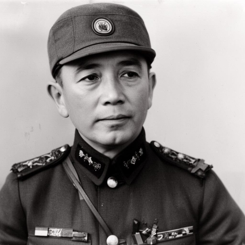 AI-generated illustration of Hu Zongnan