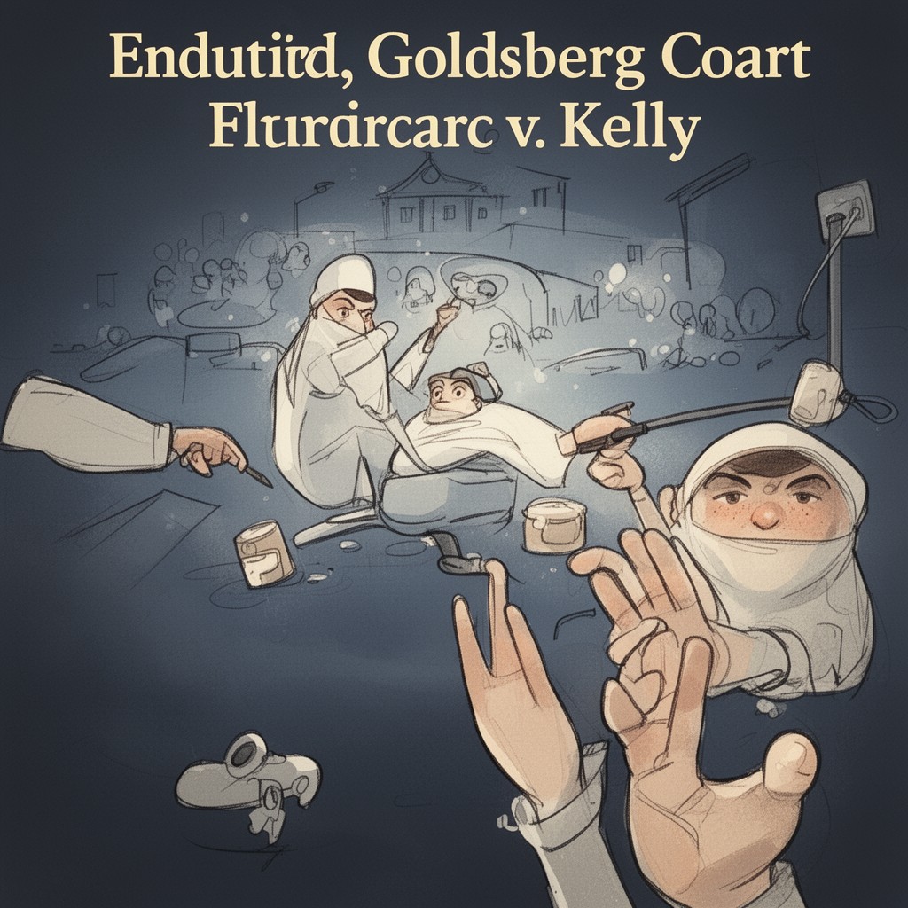 AI-generated illustration of Goldberg v. Kelly