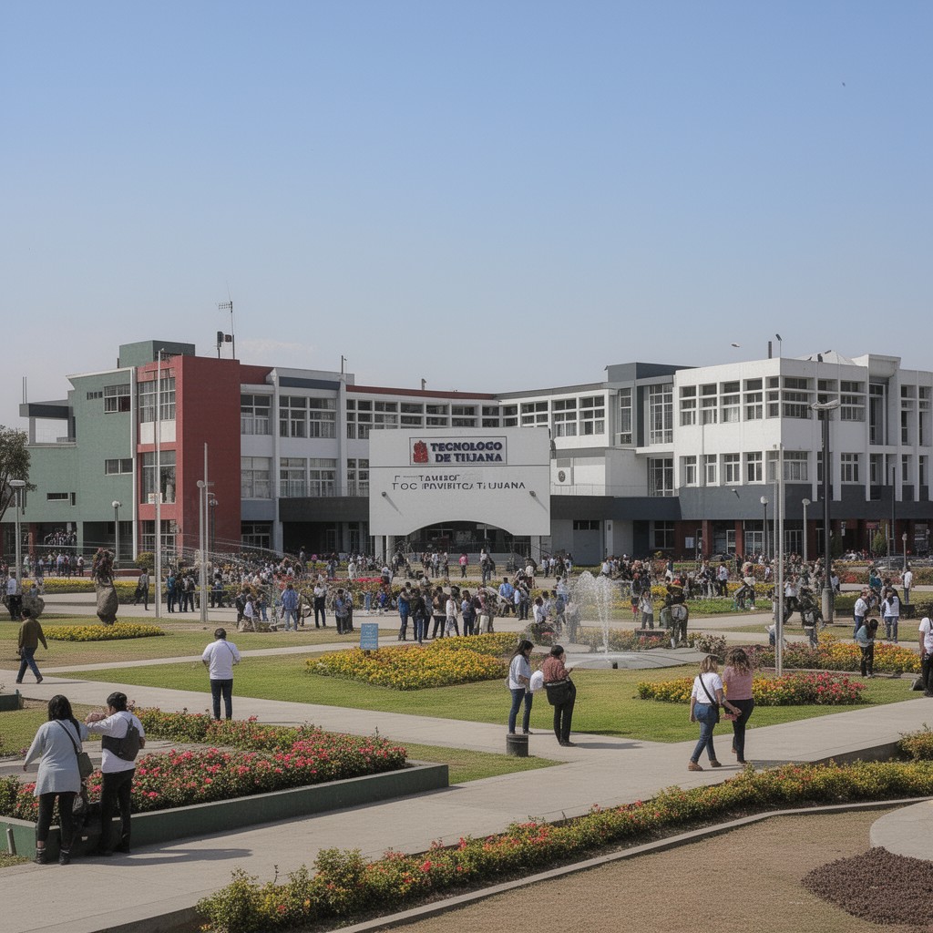 AI-generated illustration of Instituto Tecnológico de Tijuana