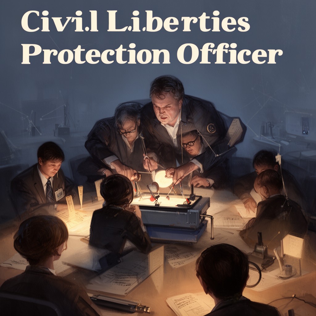AI-generated illustration of Civil Liberties Protection Officer