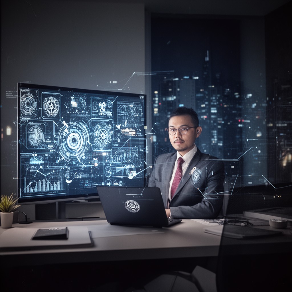 AI-generated illustration of Chief Information Officer