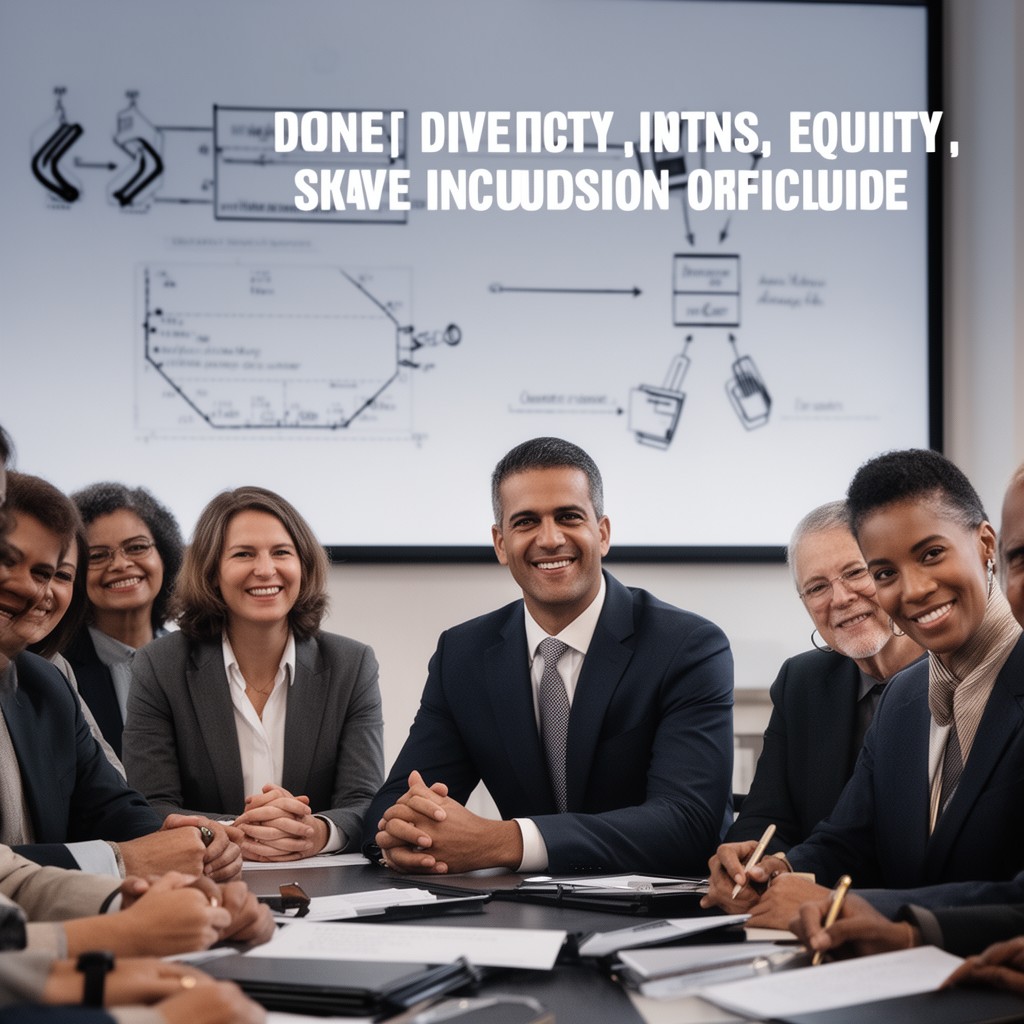 AI-generated illustration of Chief Diversity, Equity, and Inclusion Officer