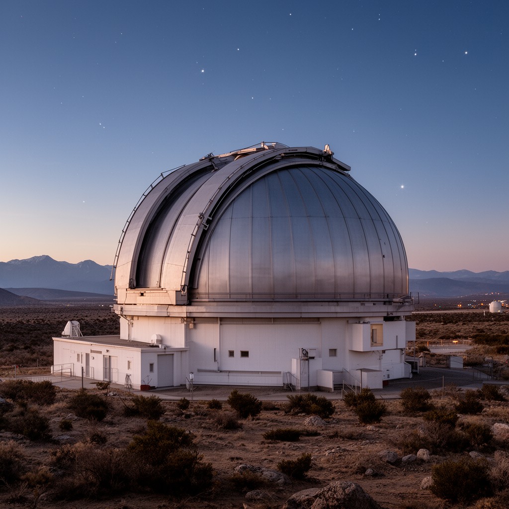 AI-generated illustration of Las Campanas Observatory