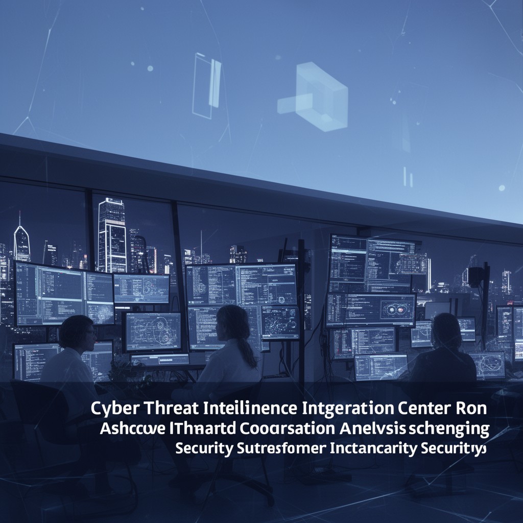 AI-generated illustration of Cyber Threat Intelligence Integration Center