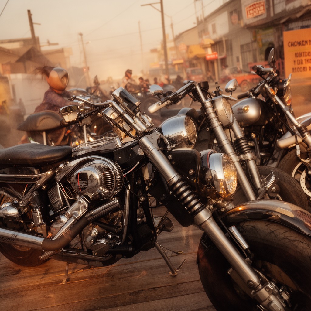 AI-generated illustration of Harley-Davidson
