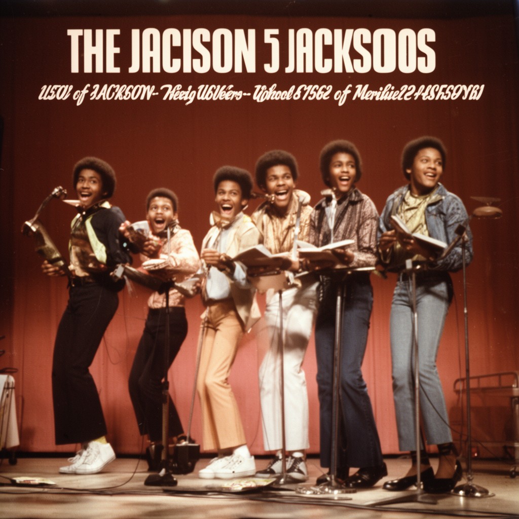 AI-generated illustration of The Jackson 5
