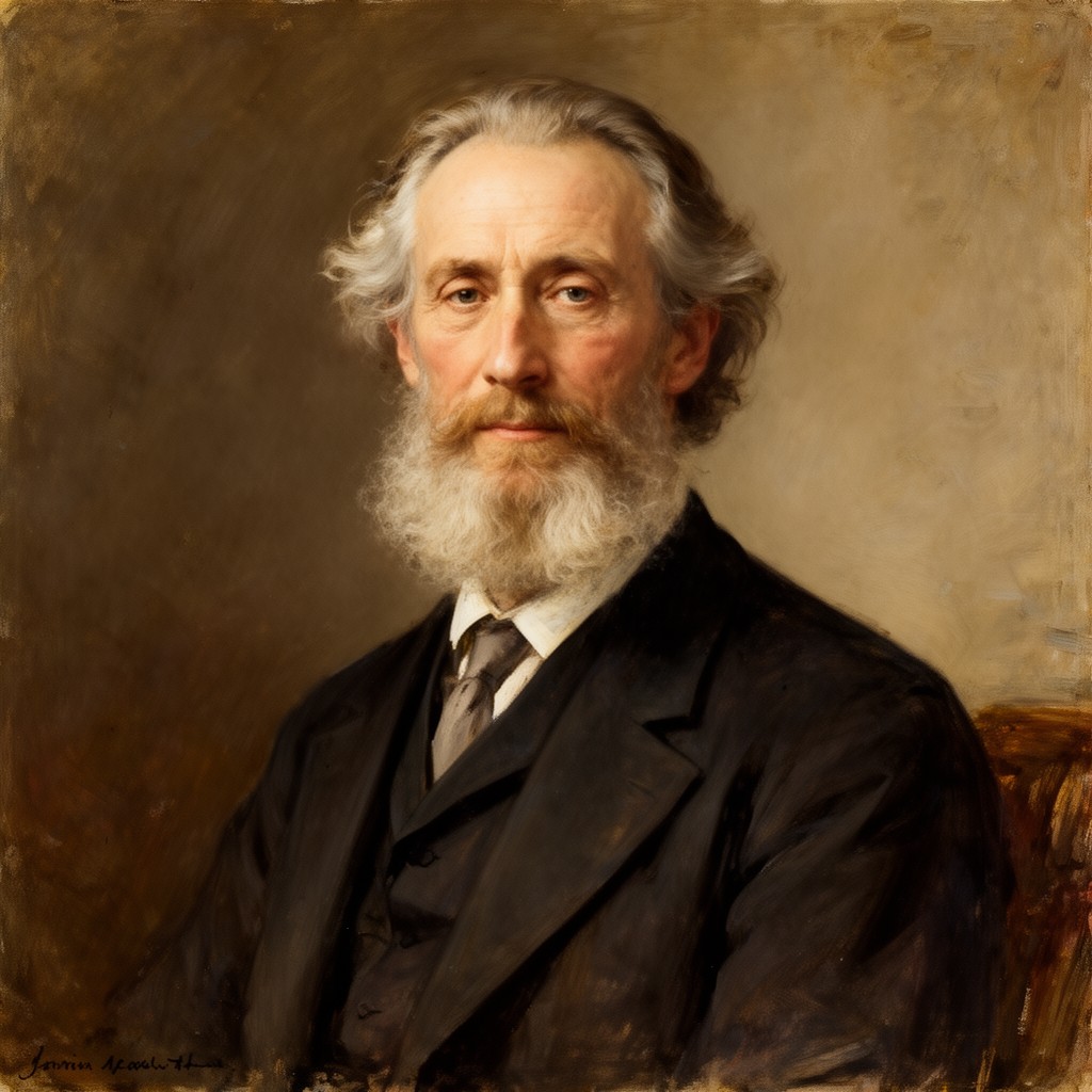 AI-generated illustration of James McNeill Whistler