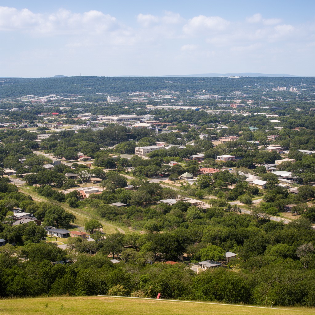 AI-generated illustration of Hood County, Texas