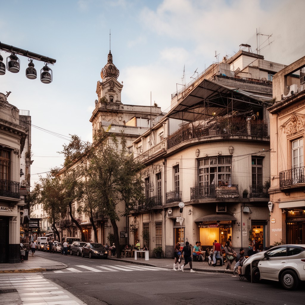 AI-generated illustration of Escandón (Mexico City neighborhood)