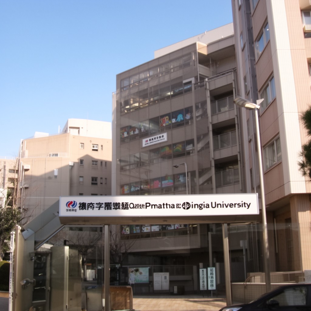 AI-generated illustration of Osaka Medical and Pharmaceutical University