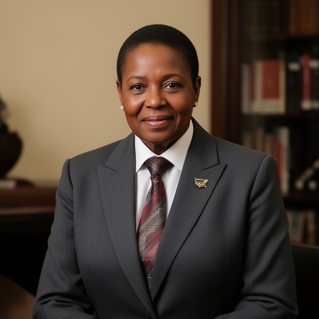 AI-generated illustration of Zenani Mandela-Dlamini
