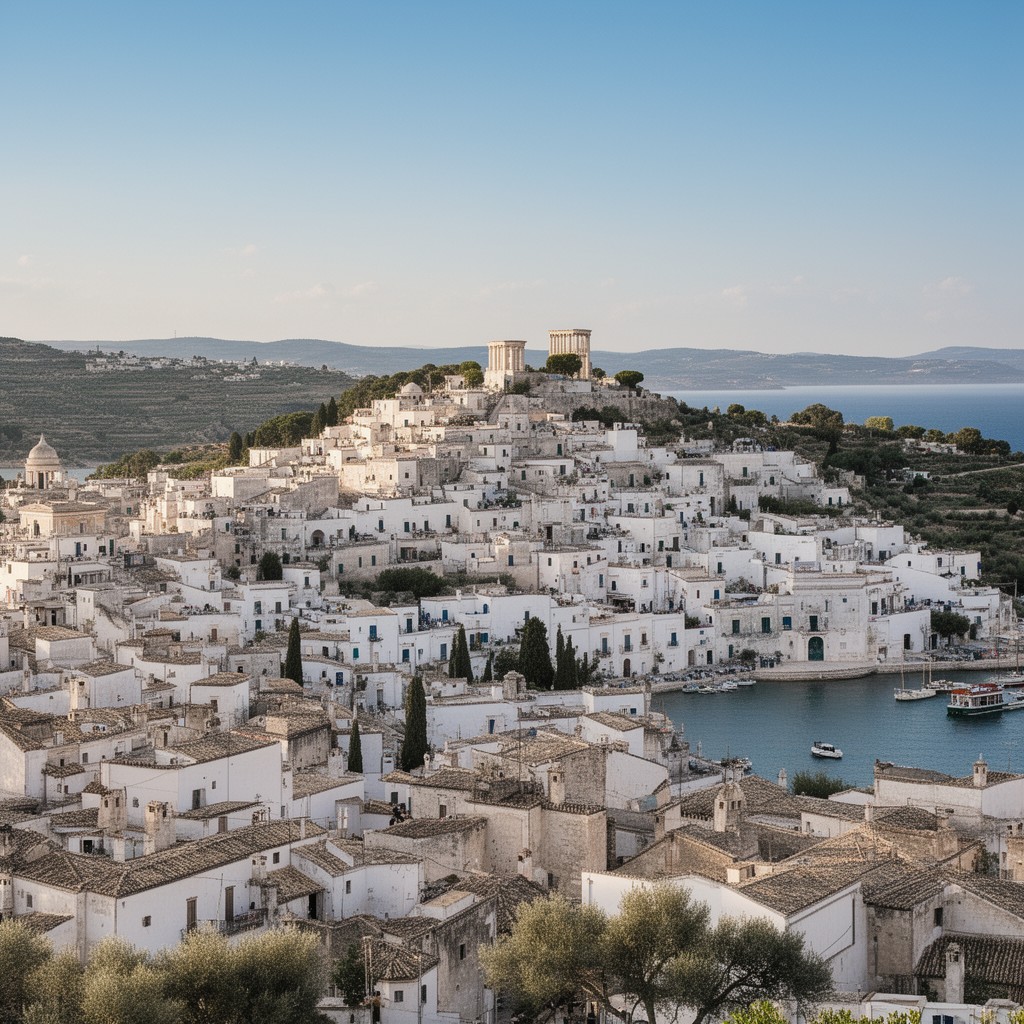 AI-generated illustration of Apulia