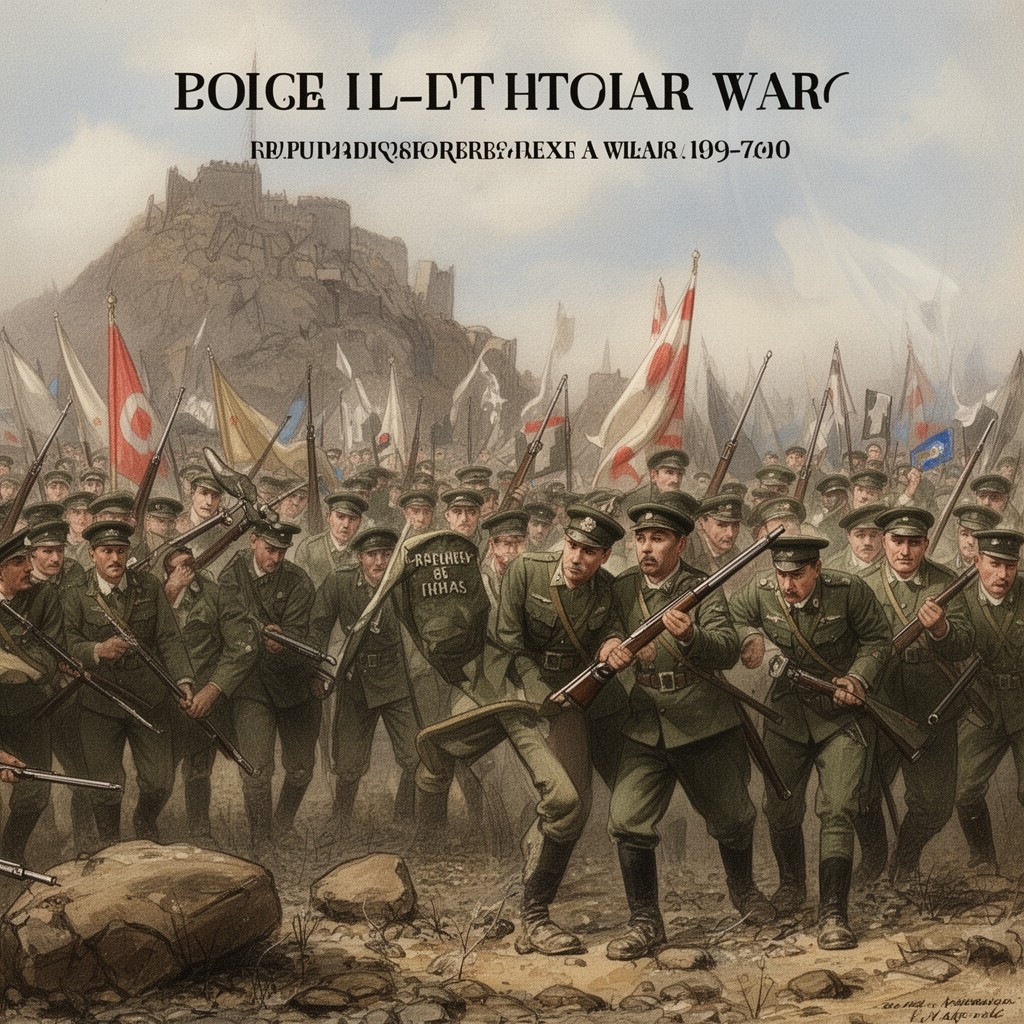 AI-generated illustration of Polish–Lithuanian War