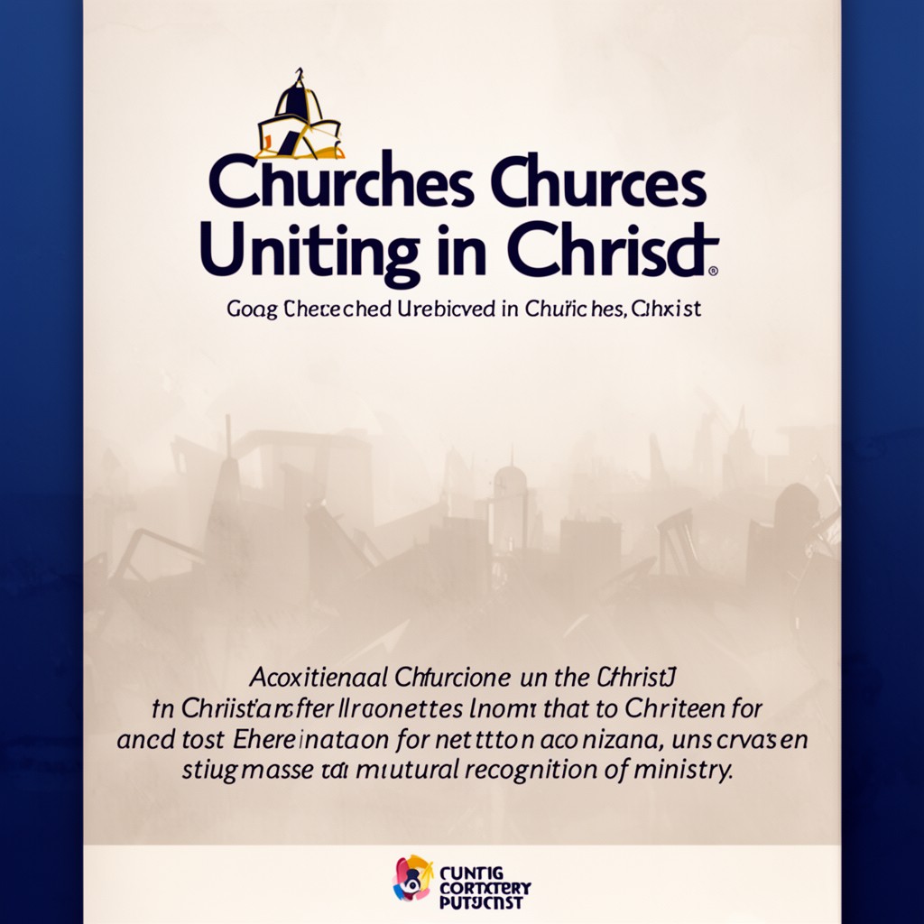 AI-generated illustration of Churches Uniting in Christ