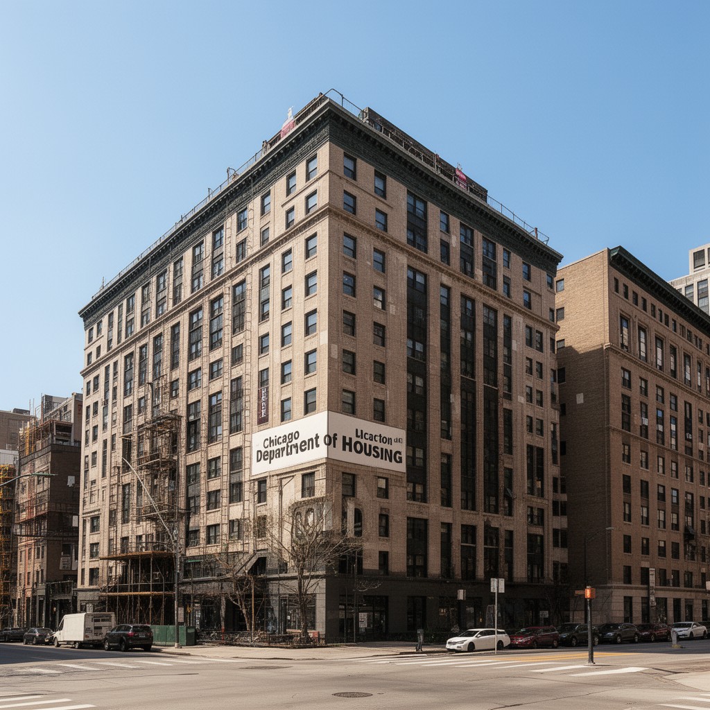 AI-generated illustration of Chicago Department of Housing