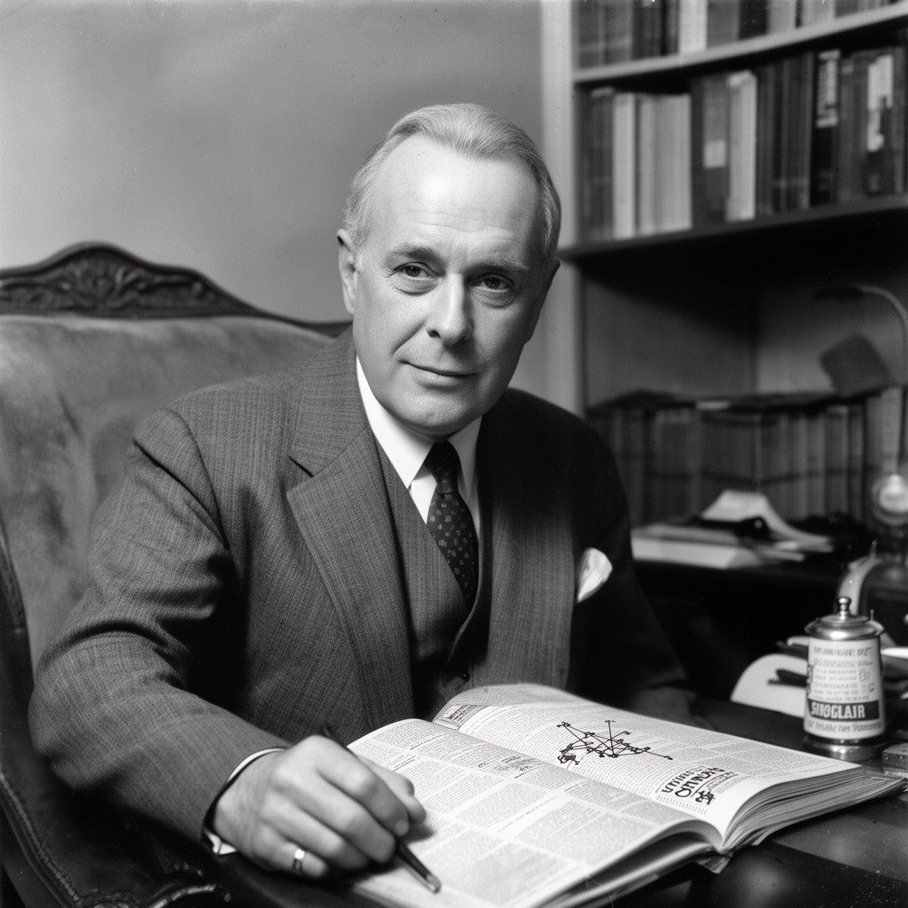 AI-generated illustration of Harry F. Sinclair