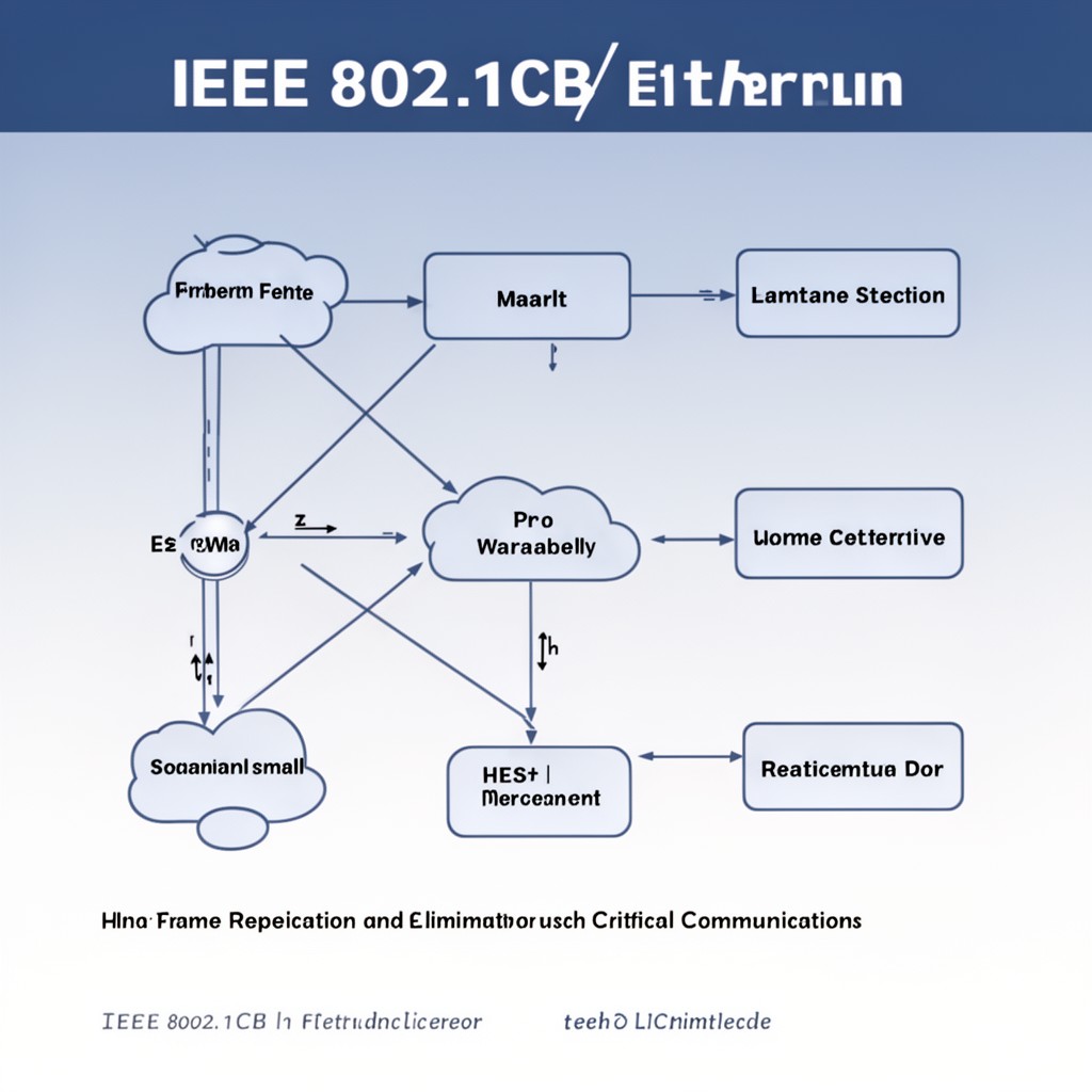 AI-generated illustration of IEEE 802.1CB