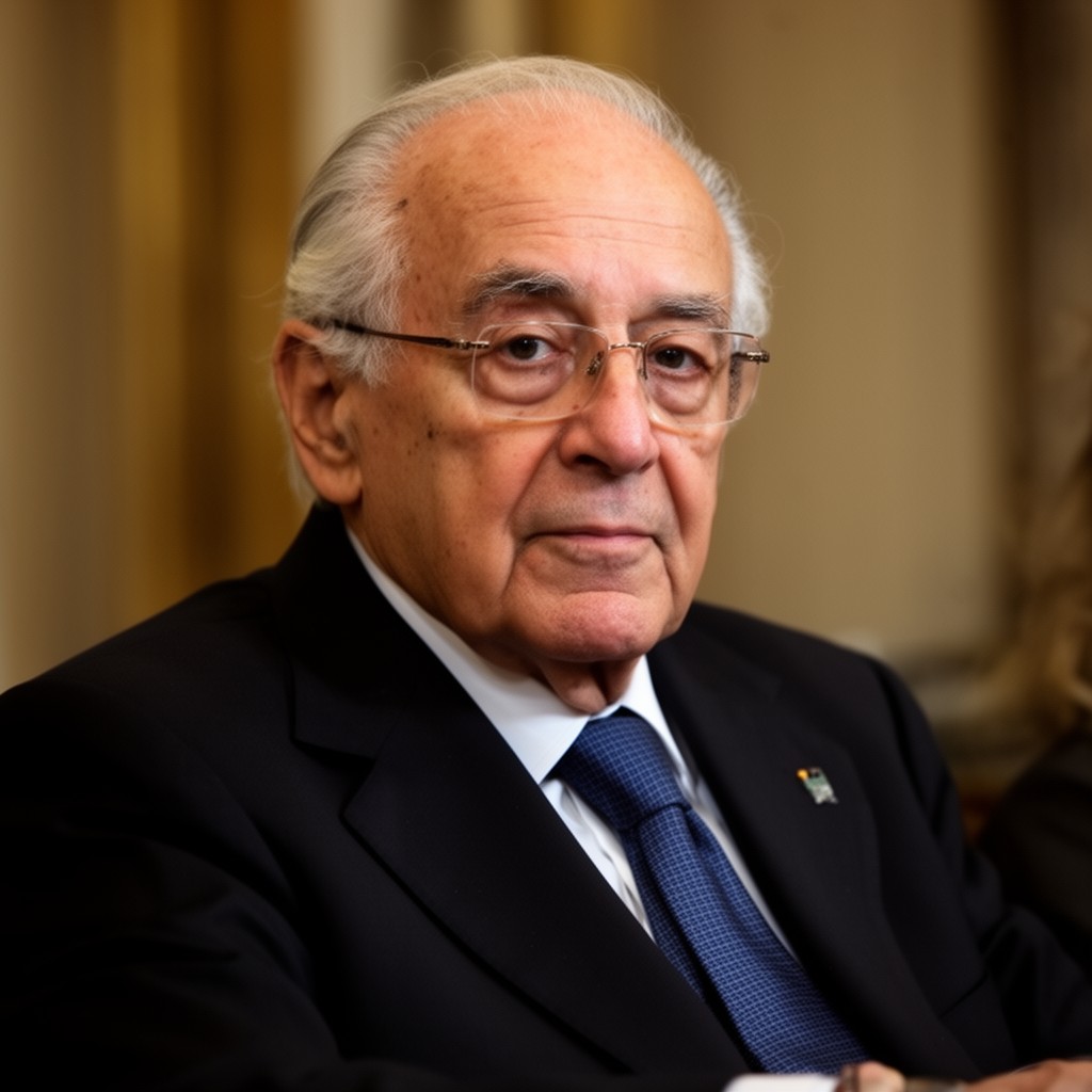 AI-generated illustration of Giorgio Napolitano