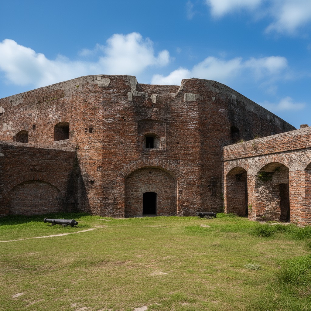 AI-generated illustration of Fort Jefferson