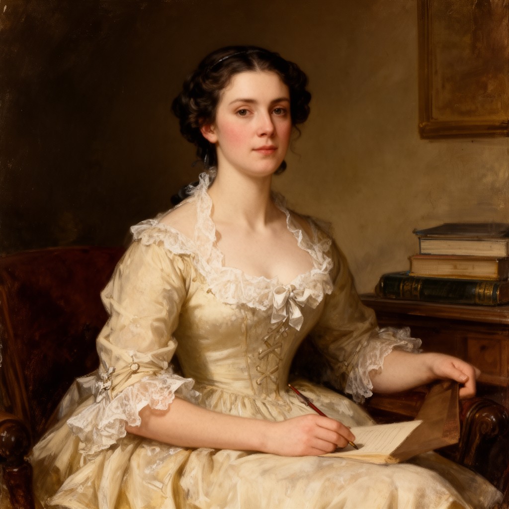 AI-generated illustration of Margaret Mansfield