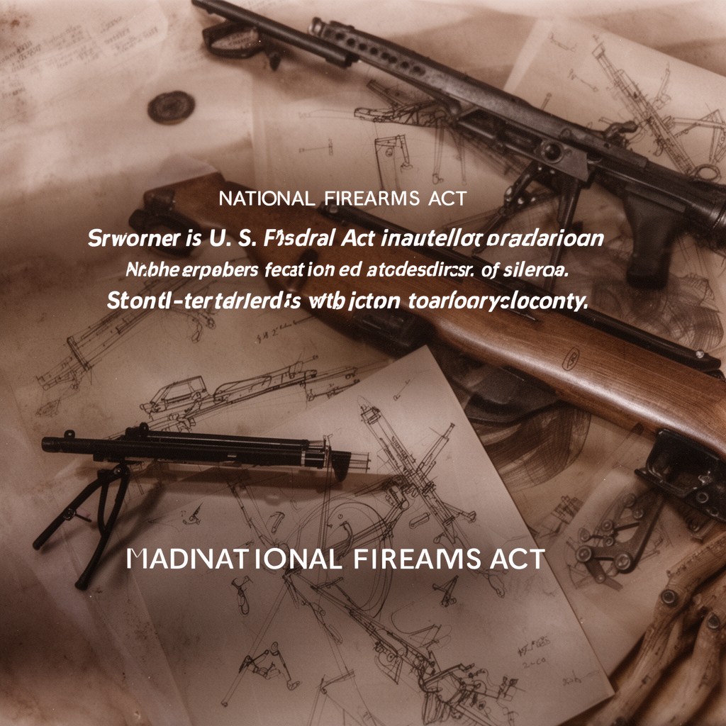 AI-generated illustration of National Firearms Act