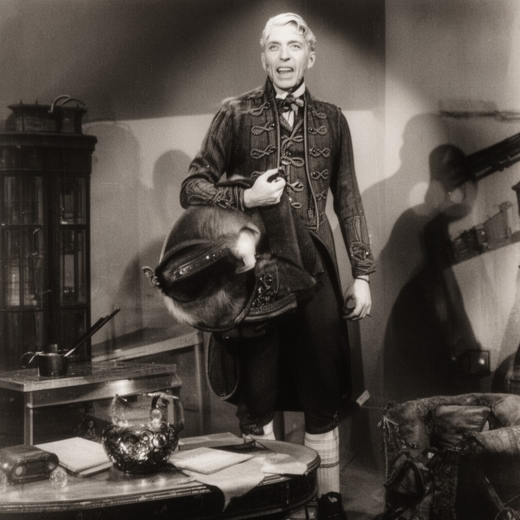 AI-generated illustration of Hans Christian Andersen (screenplay contributor)