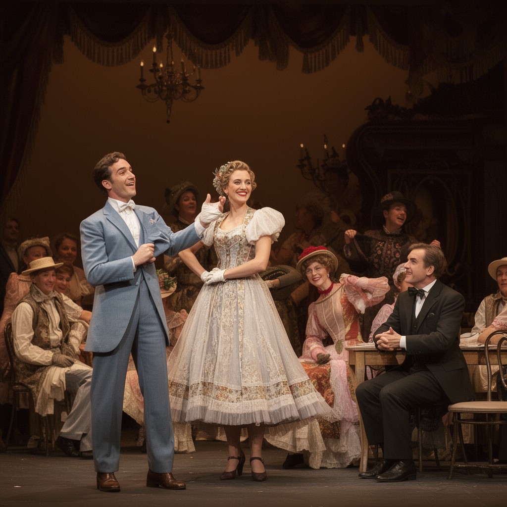 AI-generated illustration of My Fair Lady (stage direction)