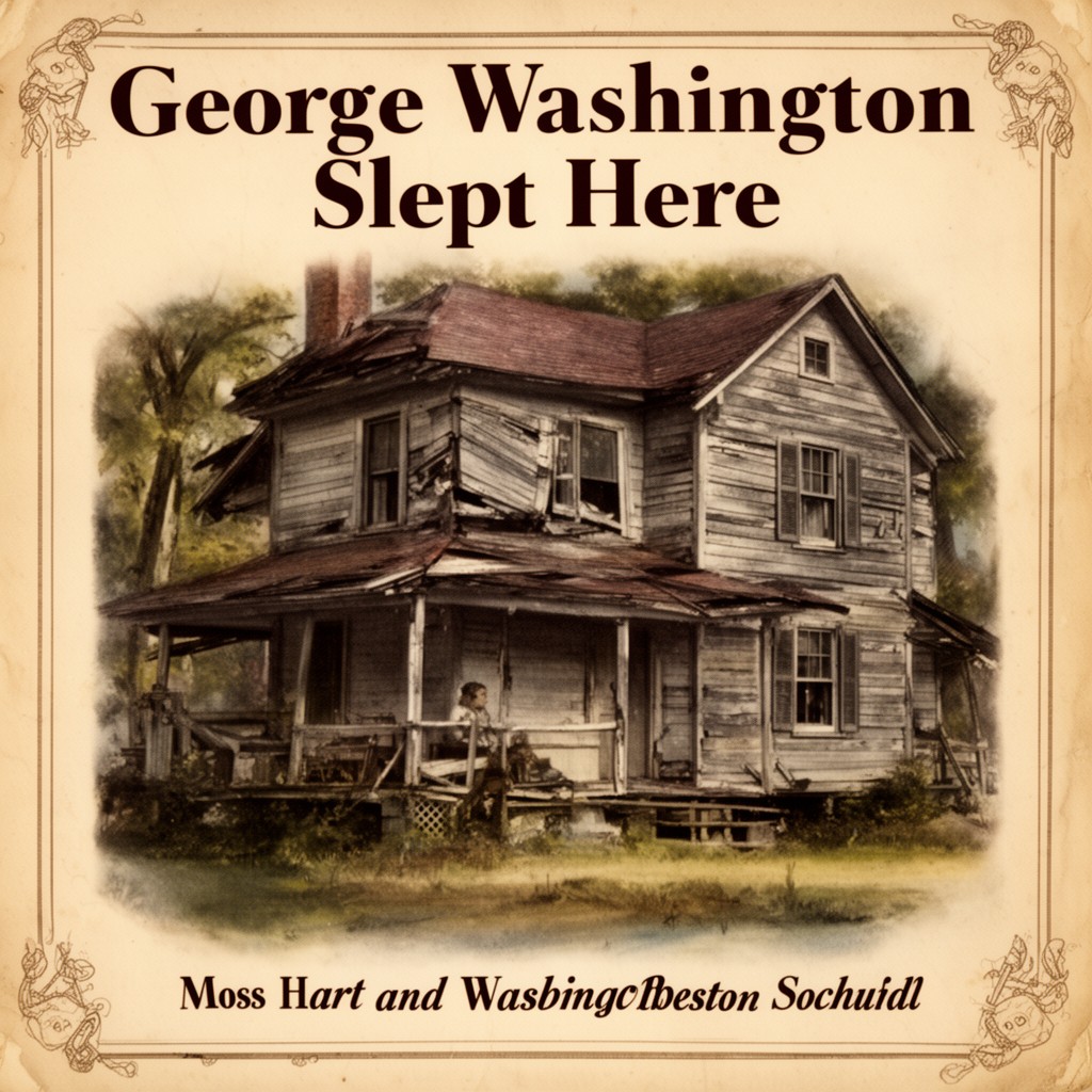 AI-generated illustration of George Washington Slept Here