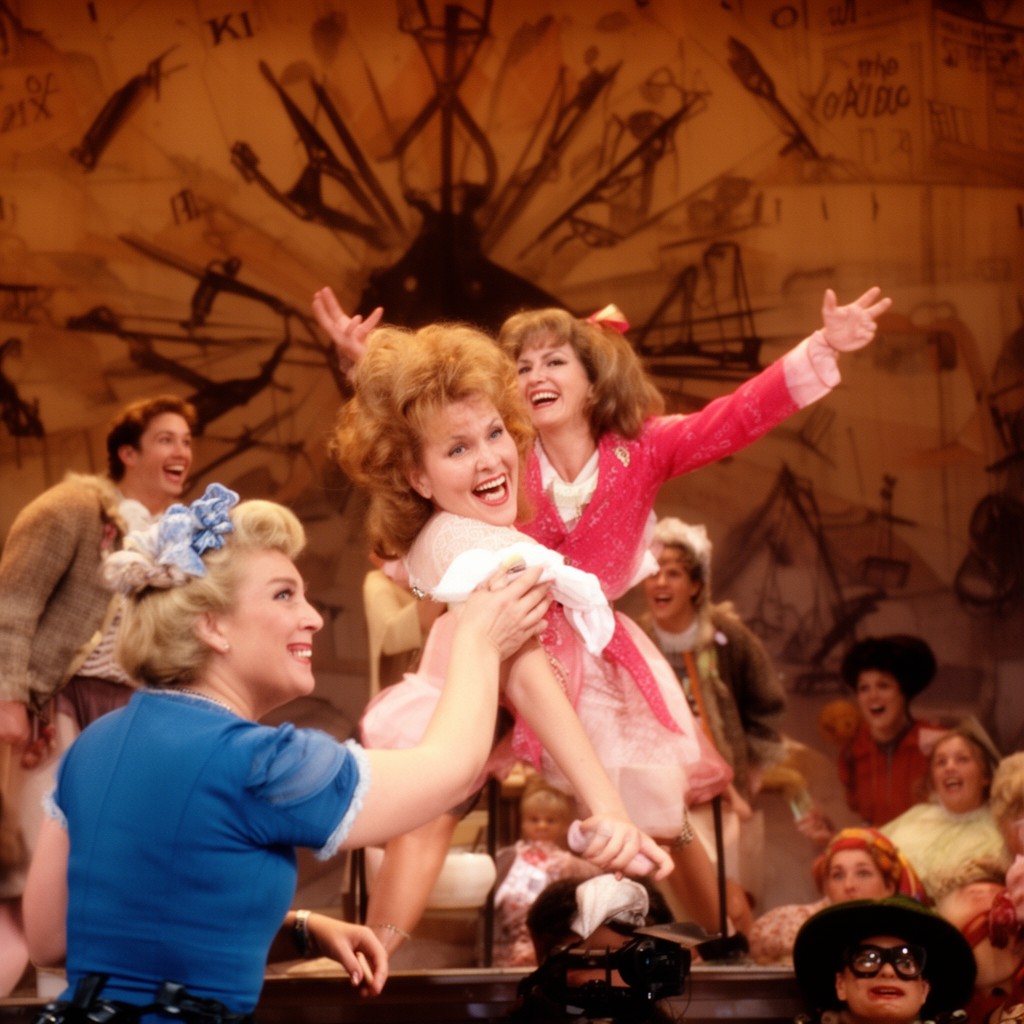 AI-generated illustration of Shirley Jones (in some stage productions)