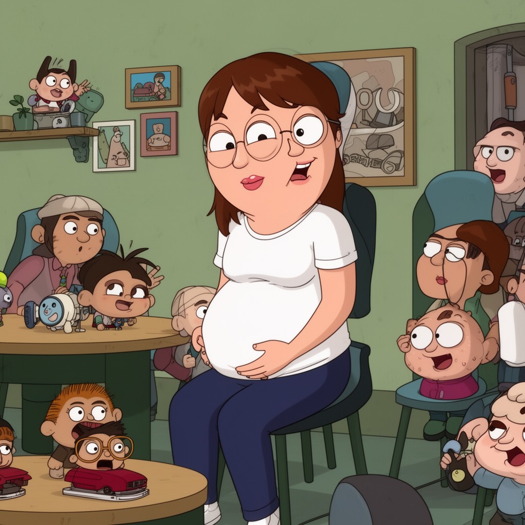 AI-generated illustration of Bonnie Swanson