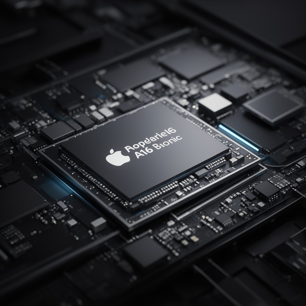 AI-generated illustration of Apple A16 Bionic