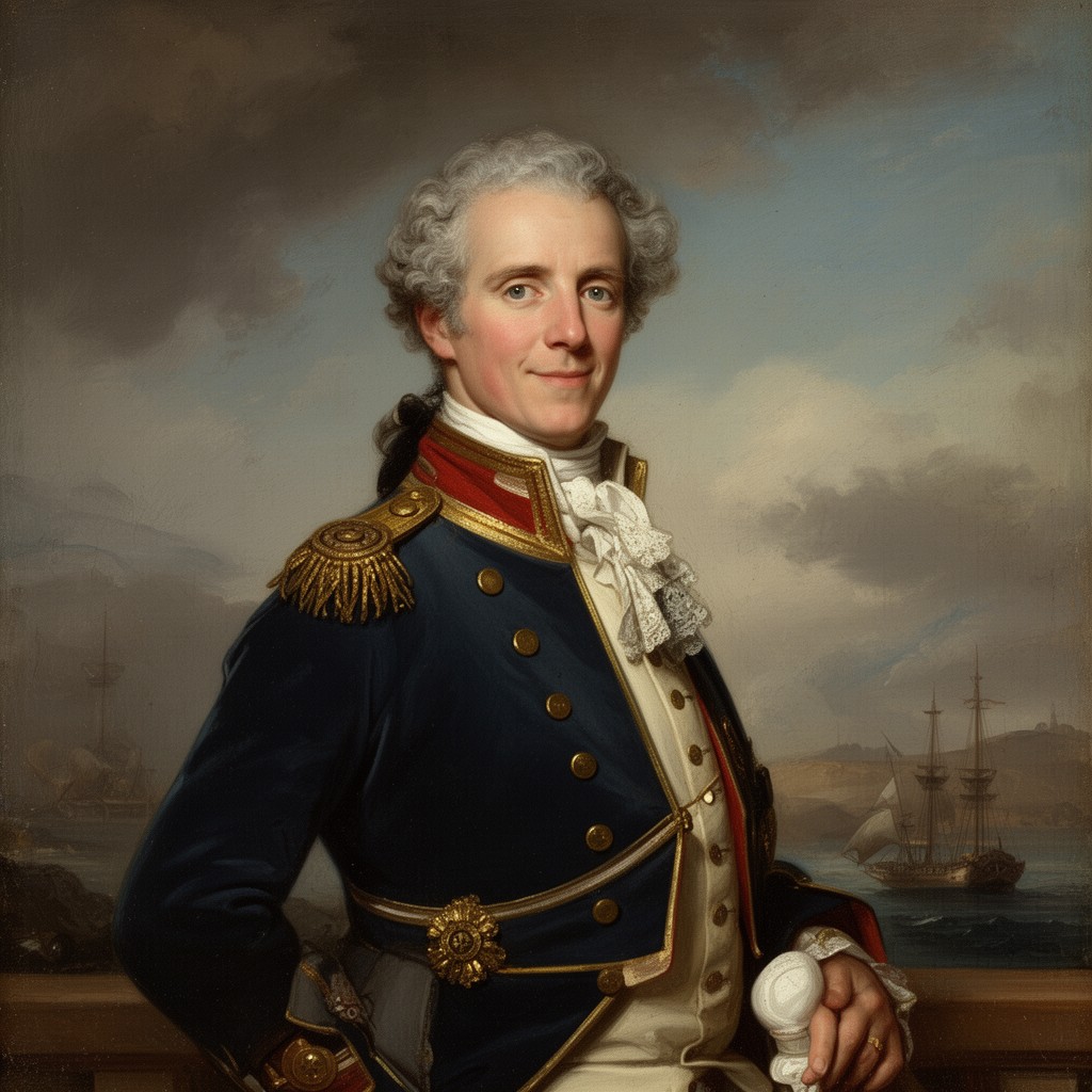 AI-generated illustration of Lord Augustus FitzRoy