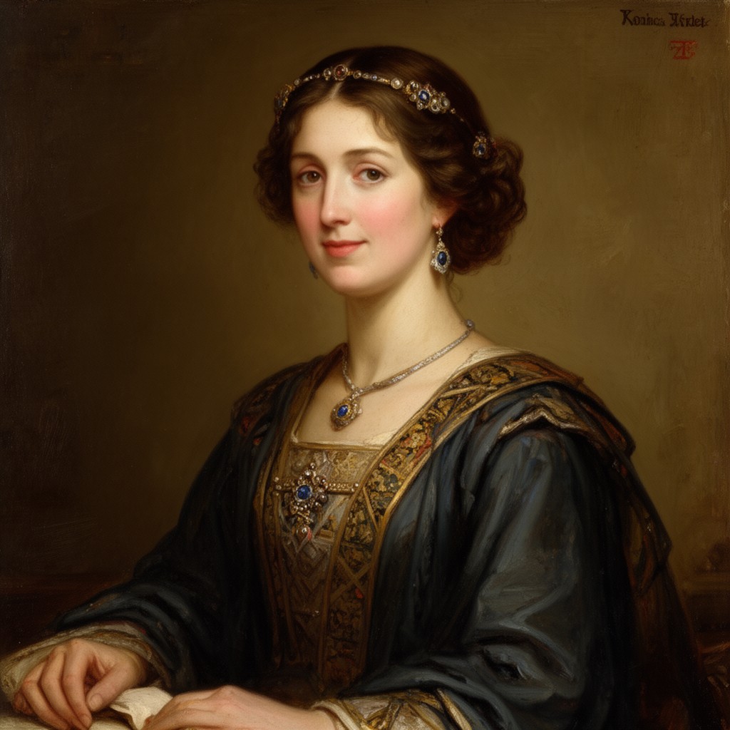 AI-generated illustration of Euphemia de Ross, Queen of Scots