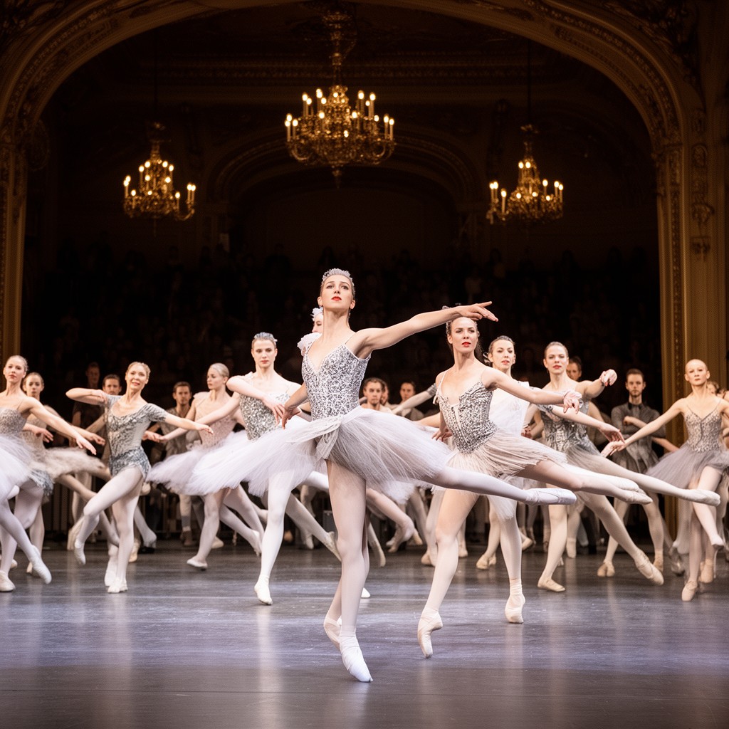 AI-generated illustration of Bolshoi Ballet