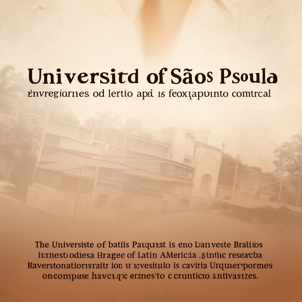 AI-generated illustration of University of São Paulo