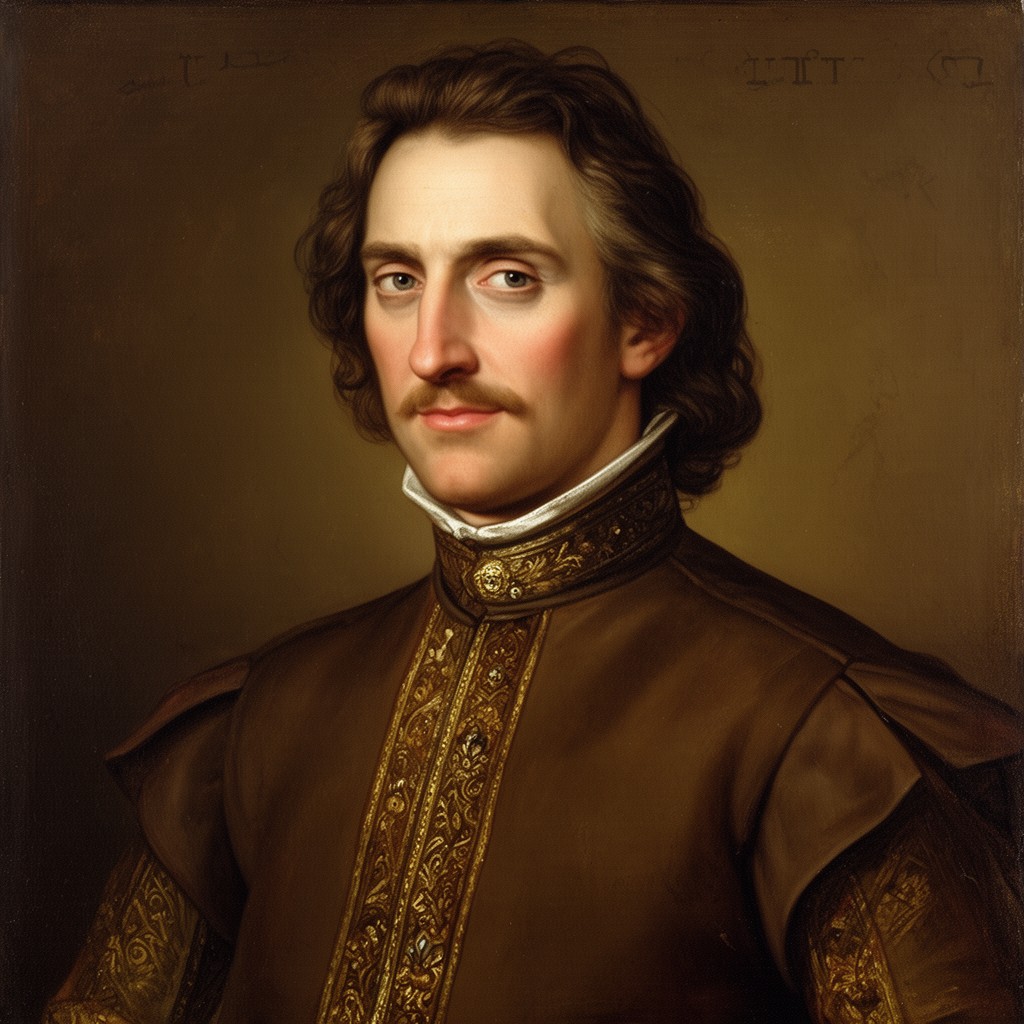 AI-generated illustration of Ulrich von Hutten