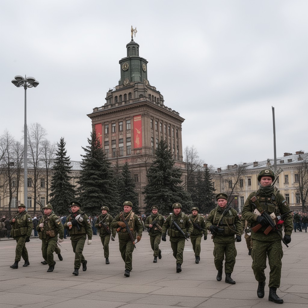 AI-generated illustration of Kiev Special Military District