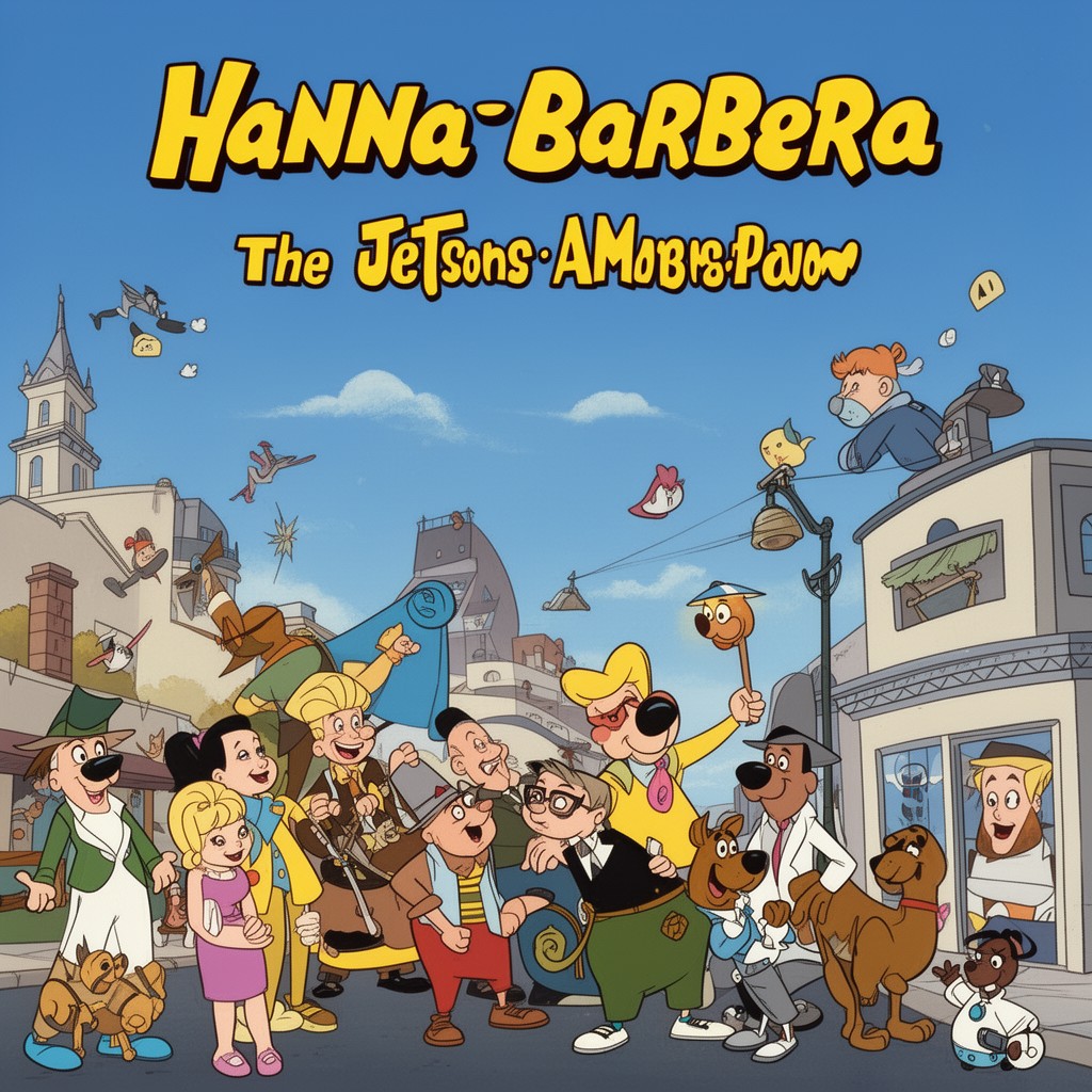 AI-generated illustration of Hanna-Barbera