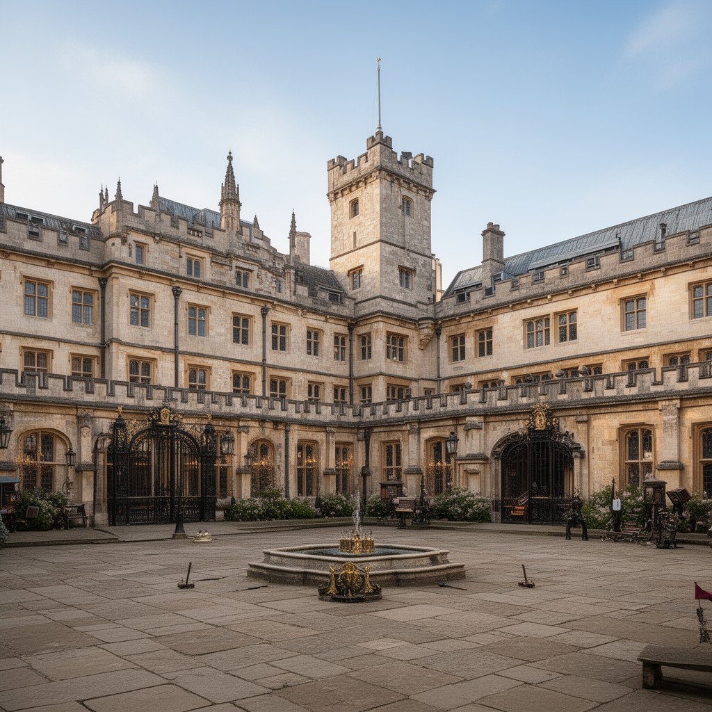 AI-generated illustration of Friary Court