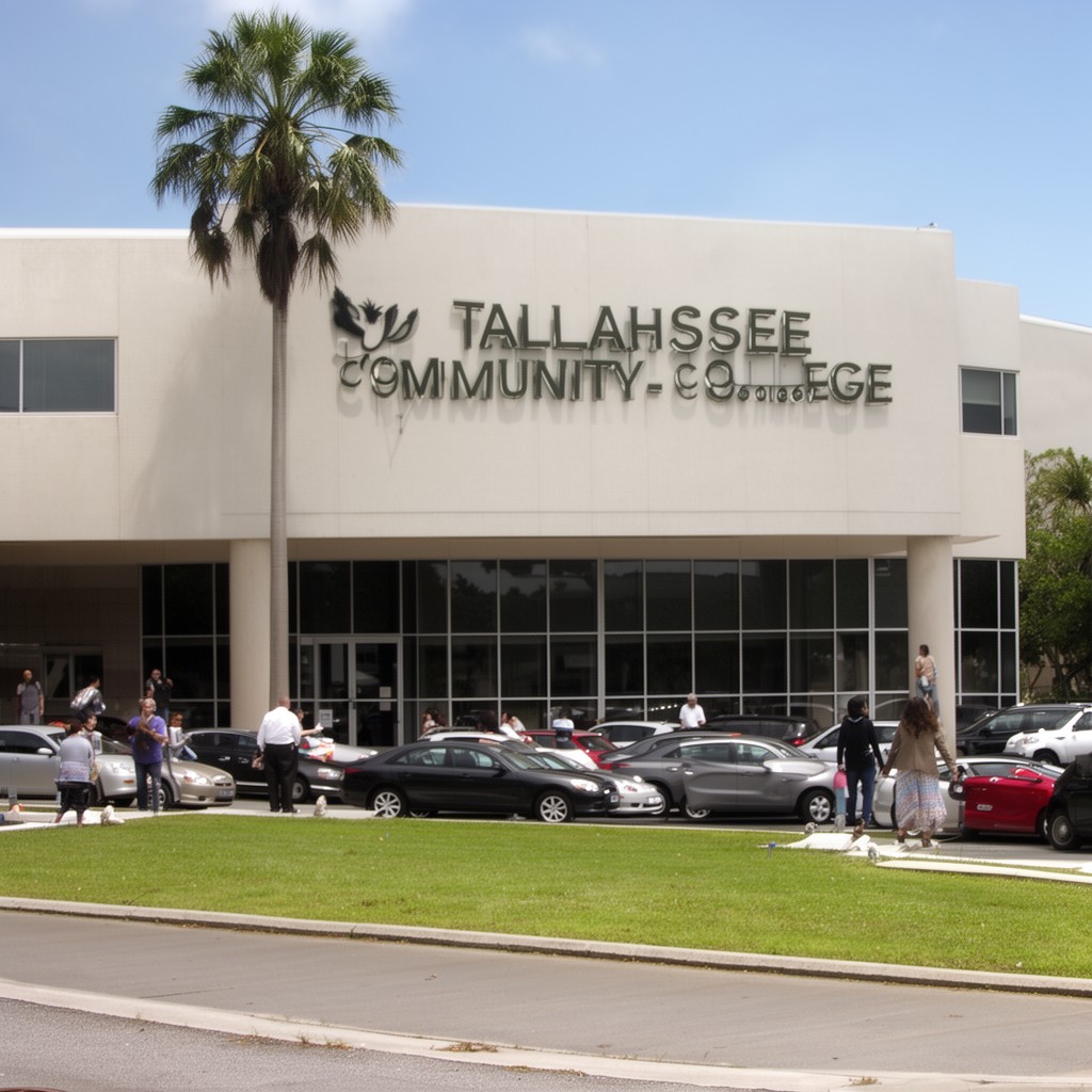 AI-generated illustration of Tallahassee Community College